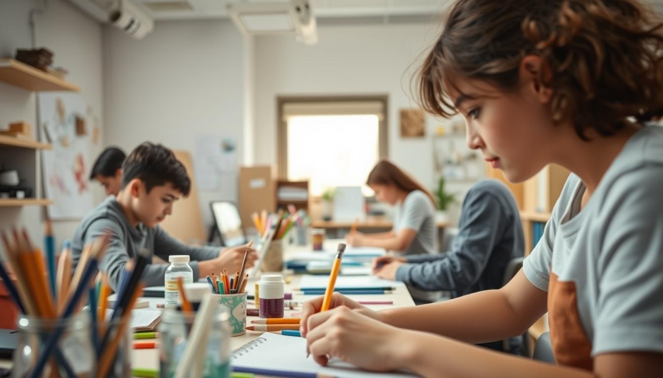 University campus and academic environment in London